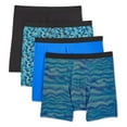 thumbnail image 1 of Athletic Works Men's Boxer Briefs 4-Pack, 1 of 1