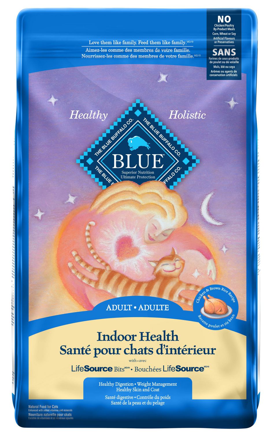 walmart blue buffalo dry cat food