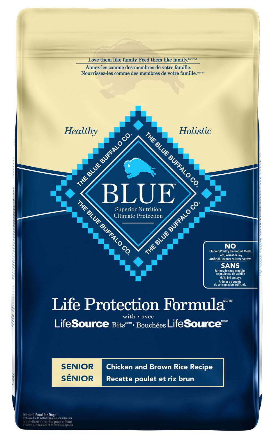 blue buffalo life protection senior