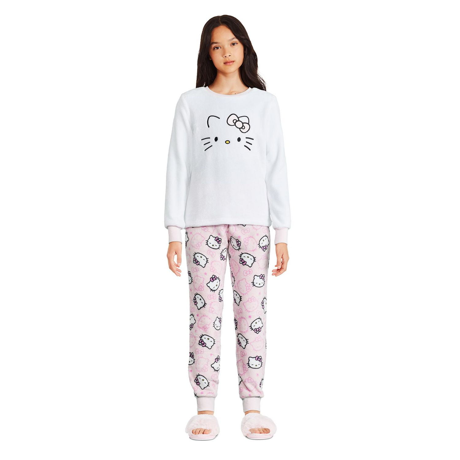 Hello Kitty Girls Pajama 2 Piece Set Sizes XS L