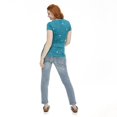 thumbnail image 3 of Paisley Sky Maternity Printed Short Sleeve V-Neckline Tee, 3 of 6