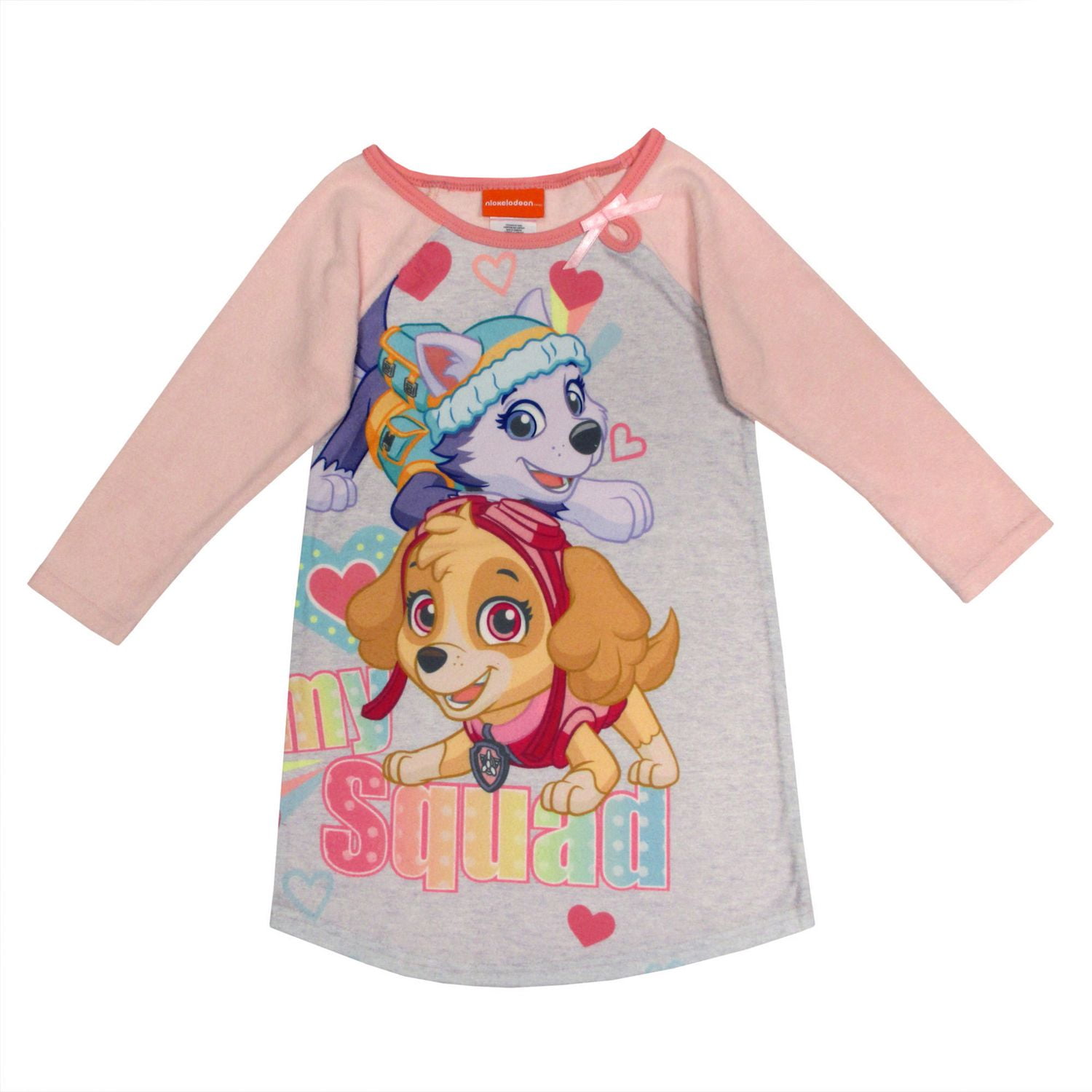 My Squad-Paw Patrol Toddler Girls' Fleece Nightgown | Walmart Canada