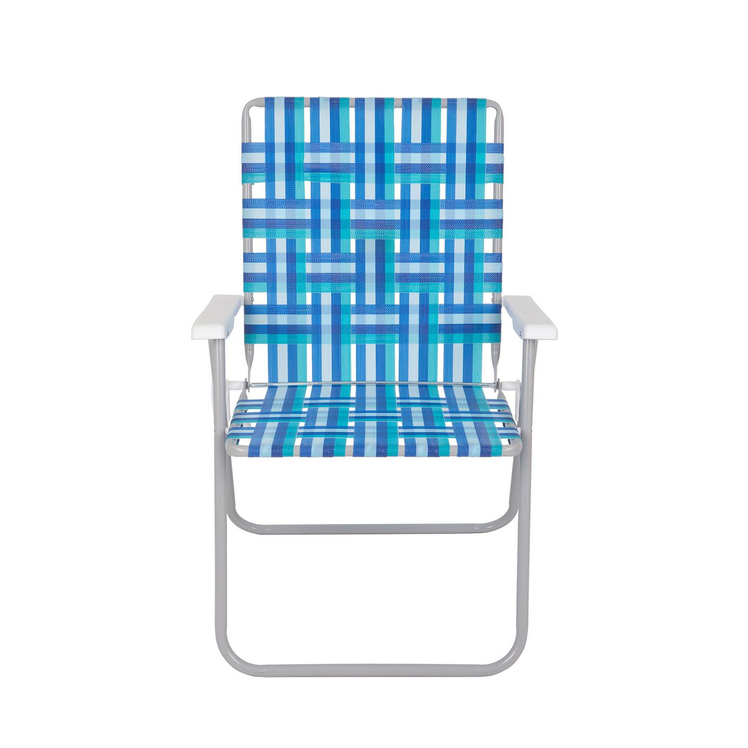 Mainstays aluminum 2025 folding web chair