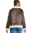 thumbnail image 3 of George Women's Faux Shearling Jacket, 3 of 6
