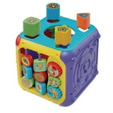 VTech Sort & Discover Activity Cube Interactive Learning Toy - French ...