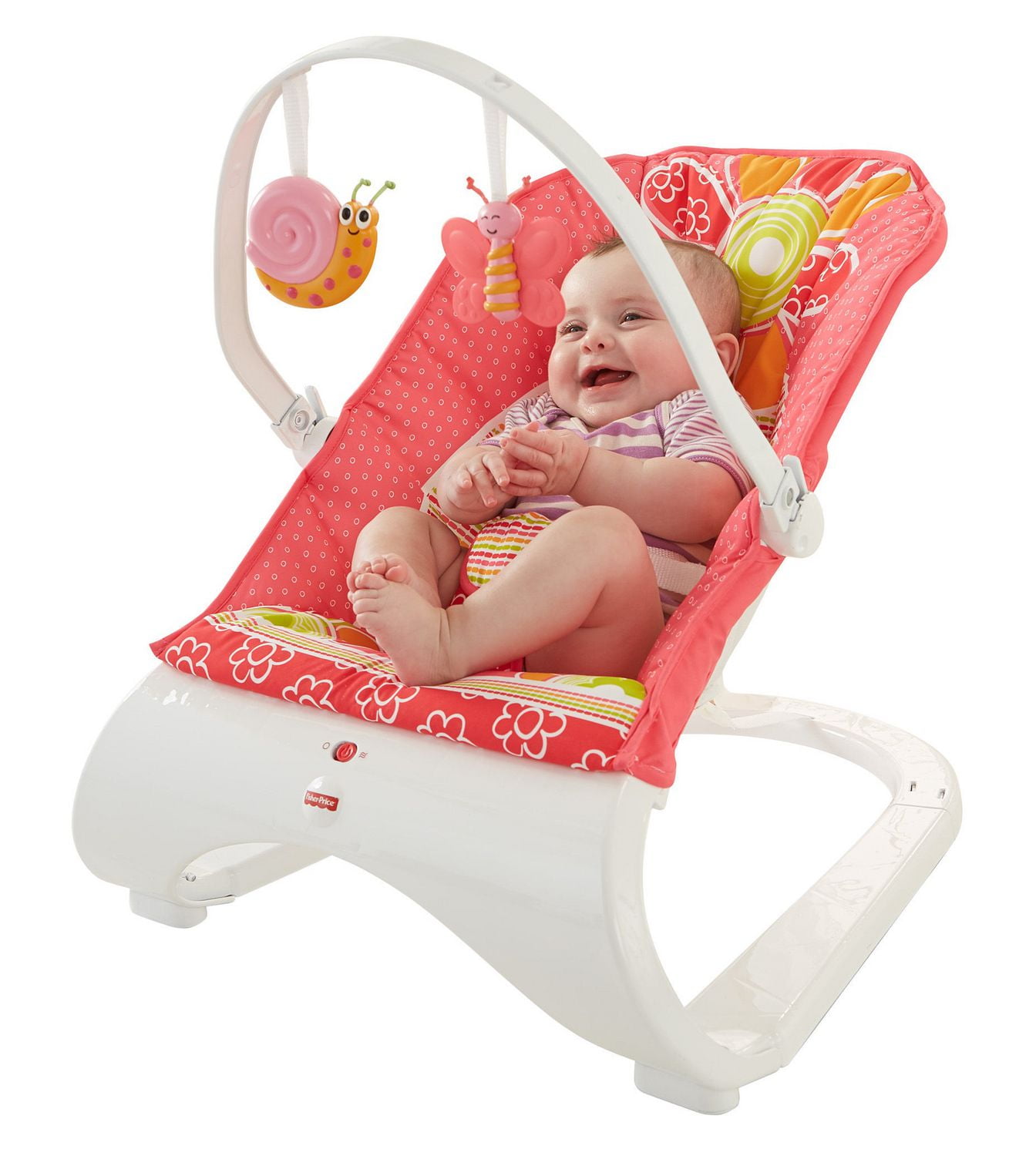 Fisher price comfort hot sale curve bouncer pink