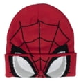 thumbnail image 1 of Spiderman Knit Beanie, 1 of 3