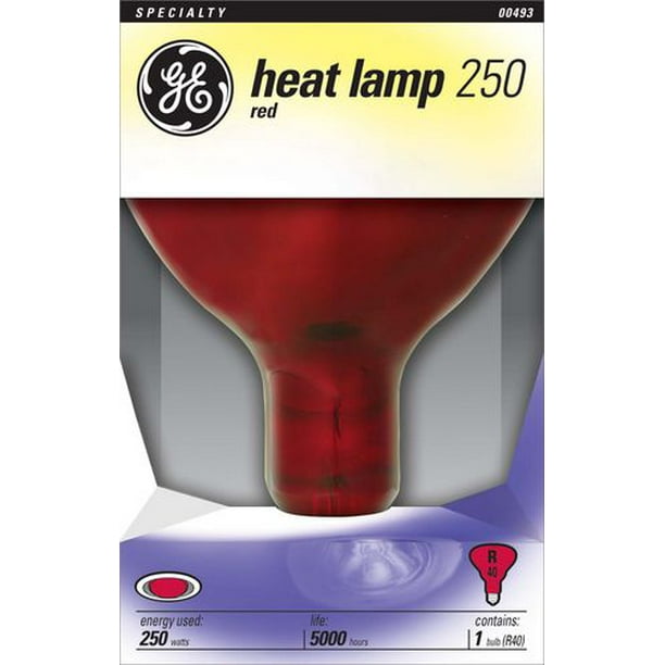 Lampe à infrarouge R40 de GE Lighting Canada de 250 W
