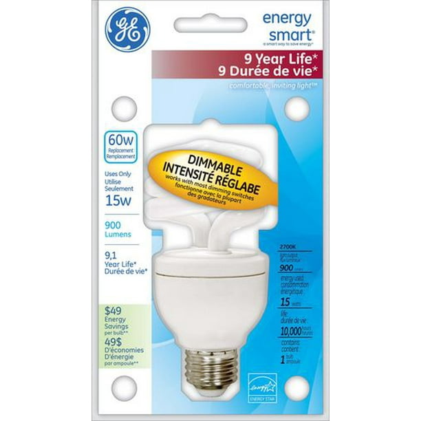 LFC Spiral® energy smart® GE 15 W – paquet de 1