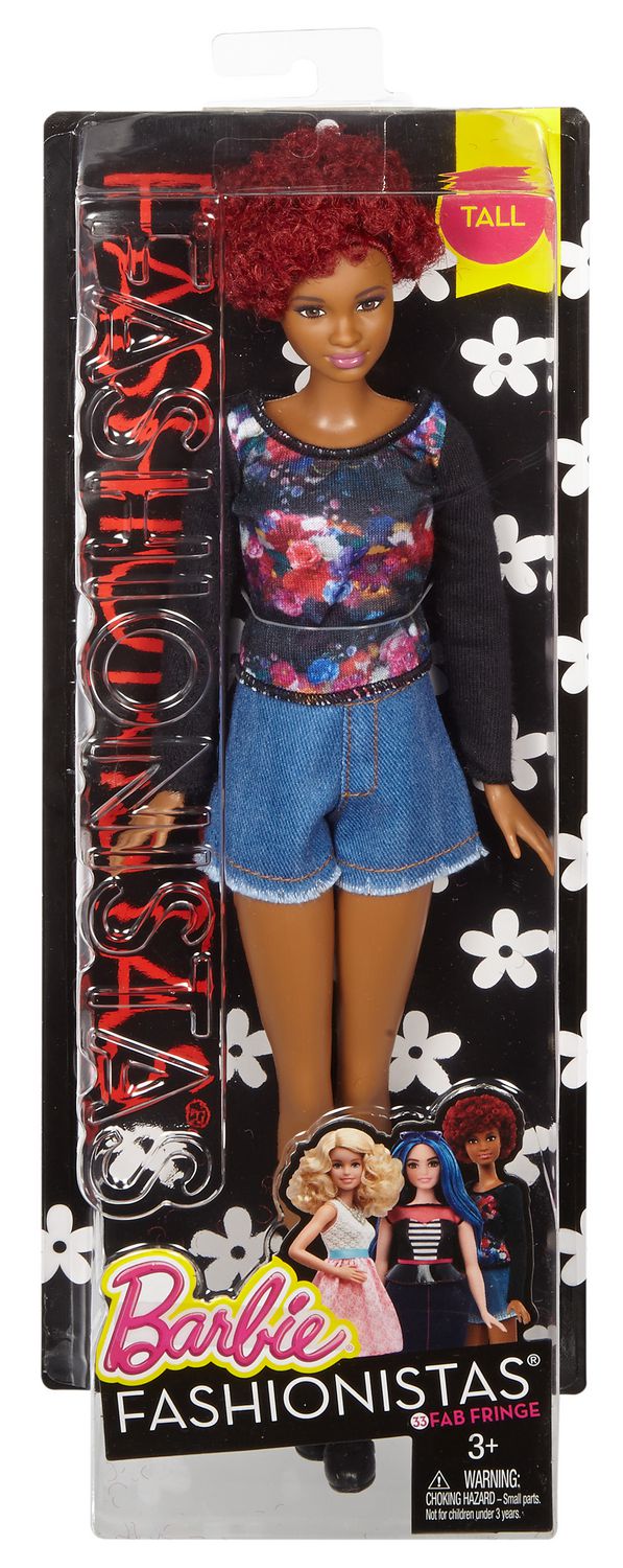 recept Componist Acht Barbie Fashionistas 33 Fab Fringe Tall Doll | Walmart Canada