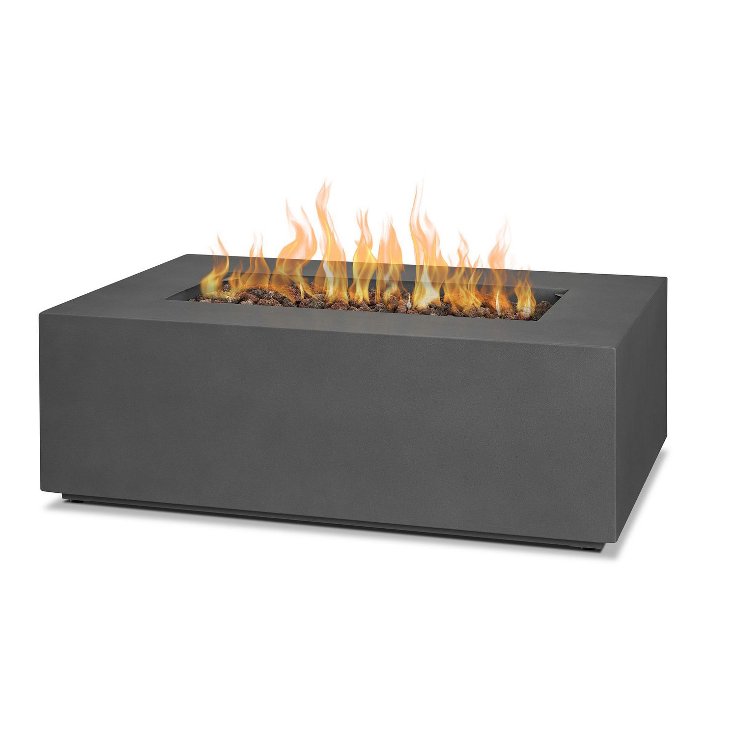 Aegean Small Rectangle Propane Gas Fire, How To Convert Propane To Natural Gas Fire Pit