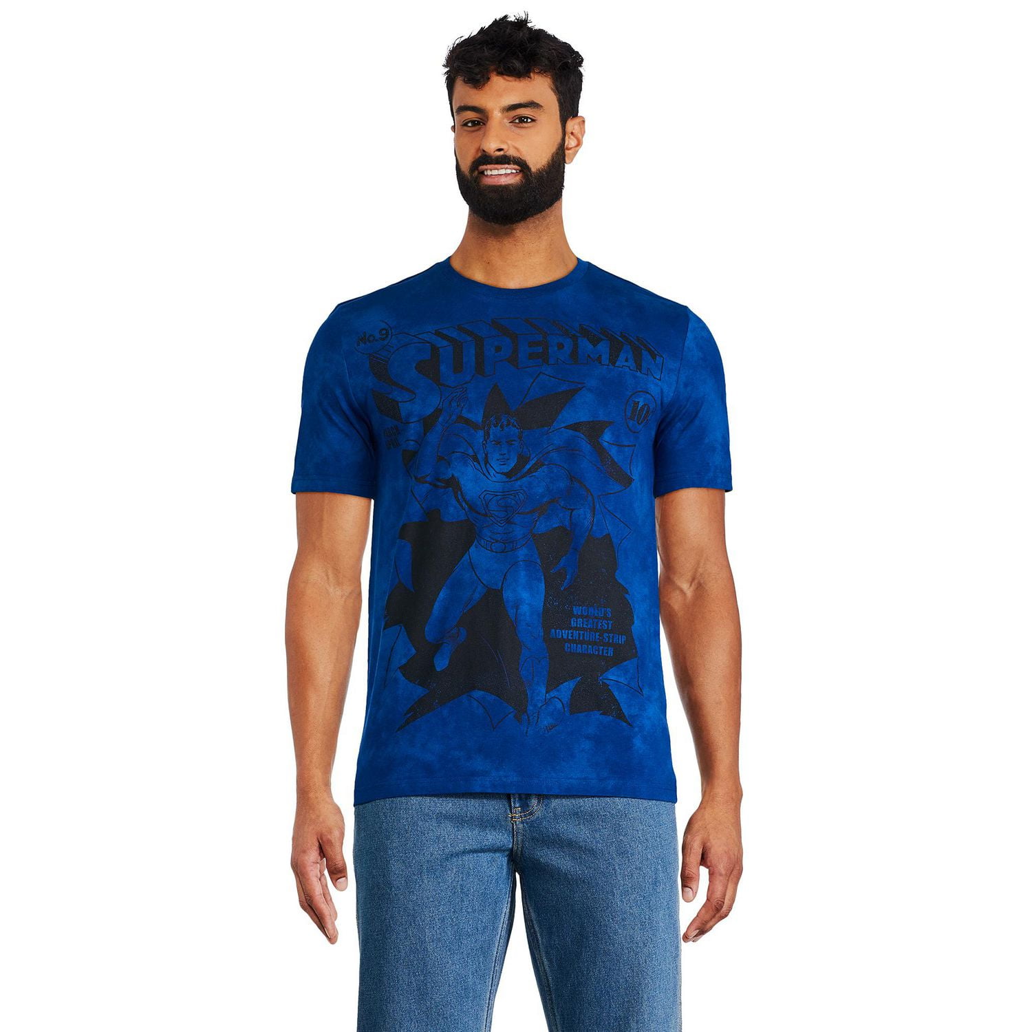 Superman Men's Short Sleeve Tee, Sizes S-XL