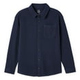 thumbnail image 1 of George Boys' Waffle Button-Up Shirt, 1 of 2