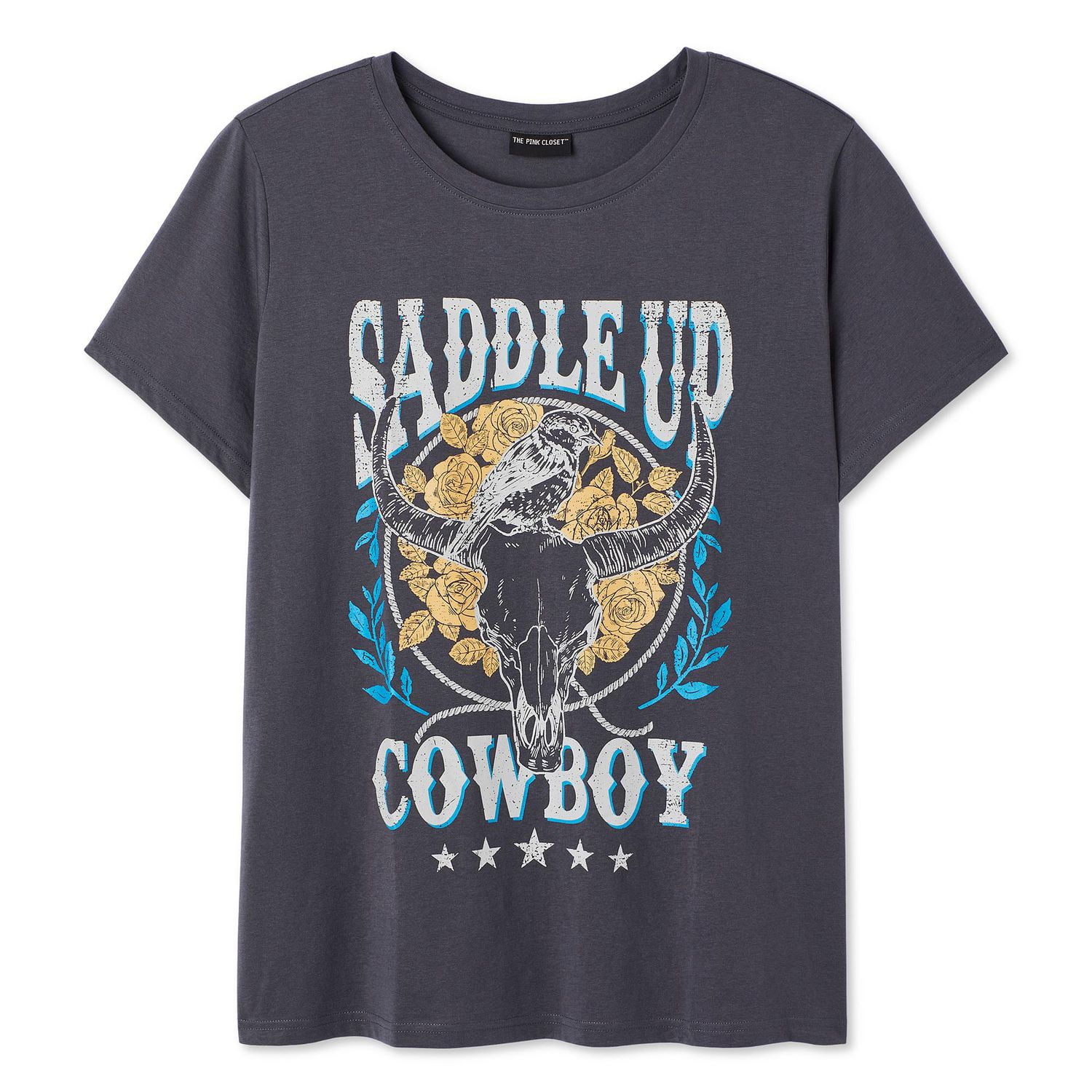 T-shirt Saddle Up The Pink Closet Plus pour femmes