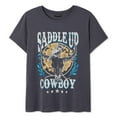 thumbnail image 3 of The Pink Closet Women's Plus Saddle Up Tee, 3 of 3