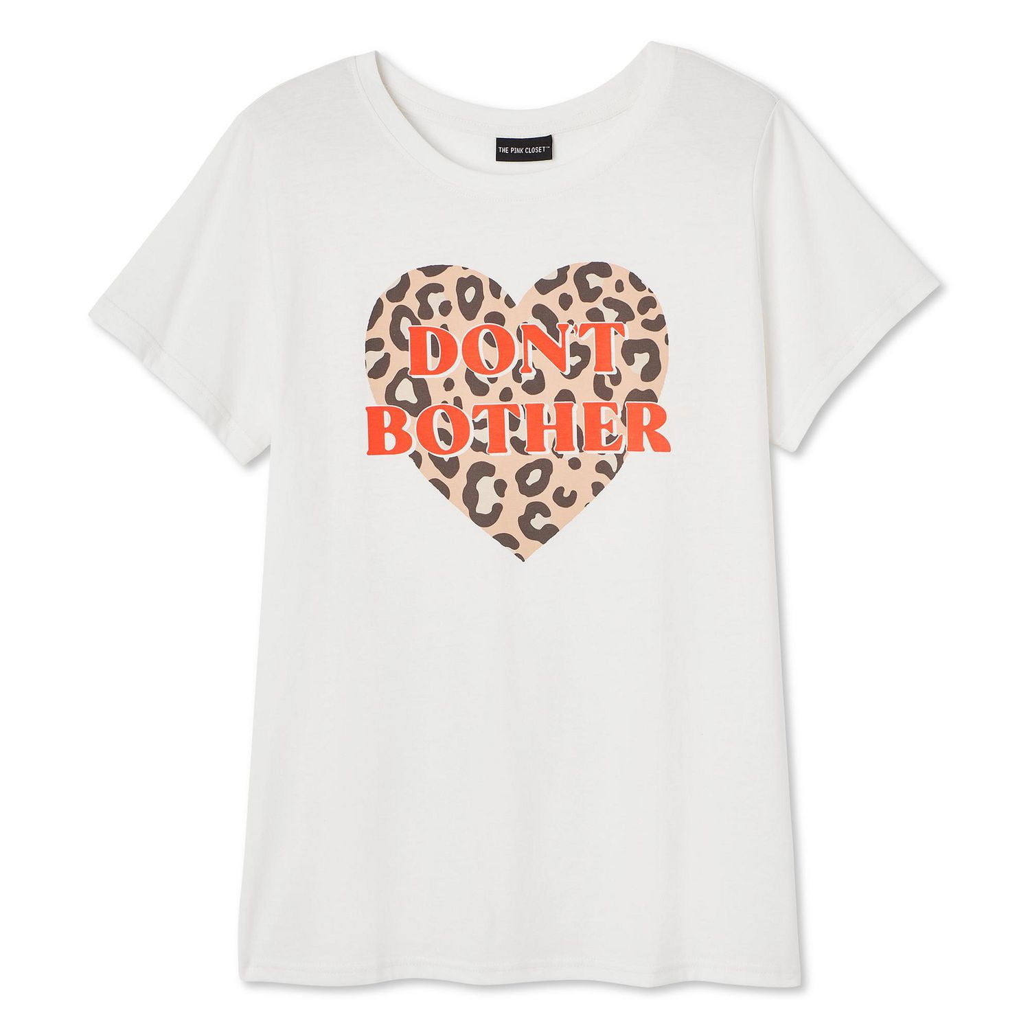 The Pink Closet Women's Plus Crew Neckline Tee