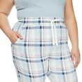 thumbnail image 4 of George Women's Plus Peached Sleep Jogger, 4 of 6