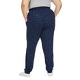 thumbnail image 3 of George Women's Plus Peached Sleep Jogger, 3 of 6