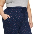 thumbnail image 4 of George Women's Plus Peached Sleep Jogger, 4 of 6