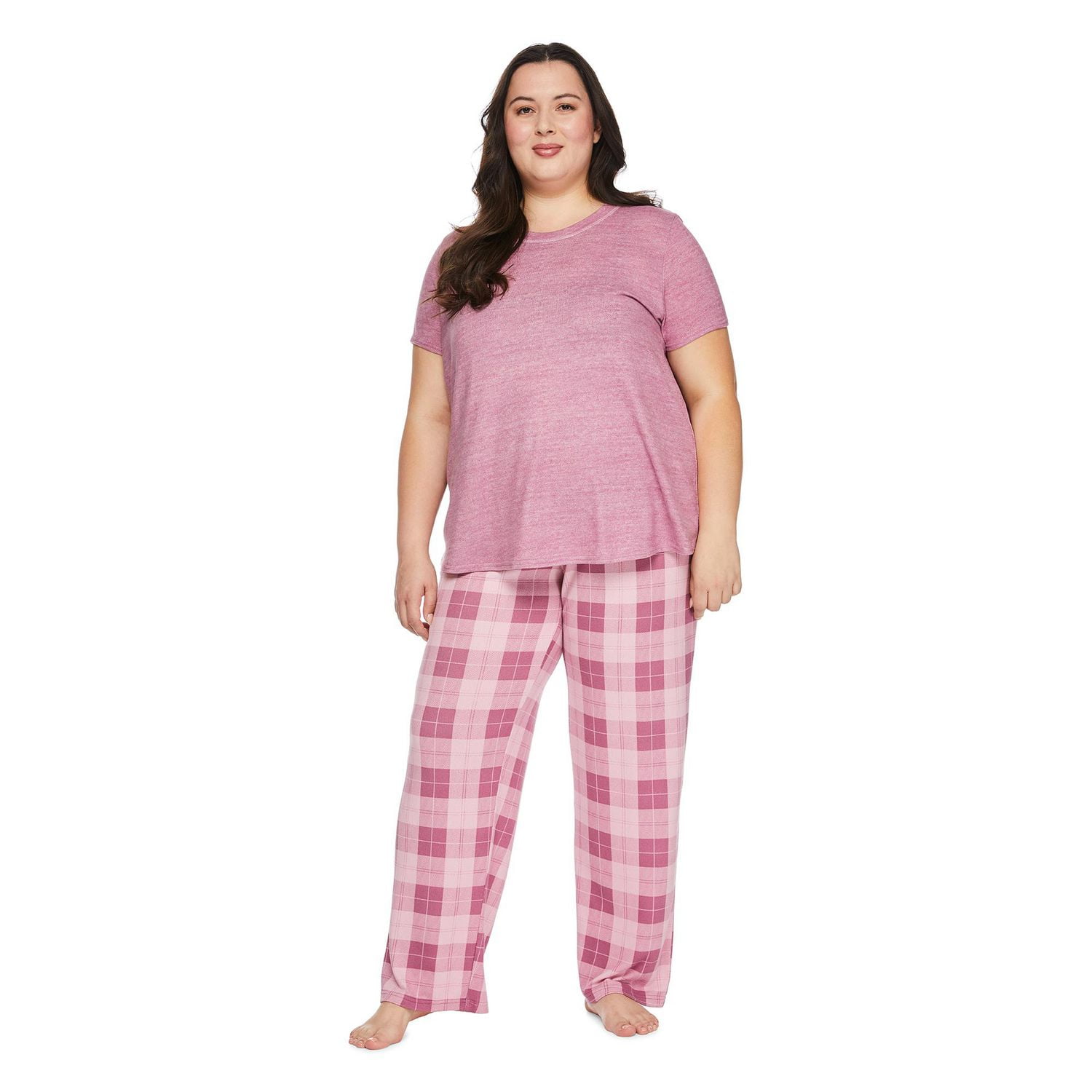 George Women's Plus Pajama 2-Piece Set