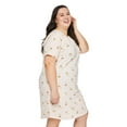thumbnail image 2 of George Women's Plus Crew Neckline Nightshirt, 2 of 6