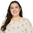 thumbnail image 4 of George Women's Plus Crew Neckline Nightshirt, 4 of 6