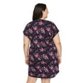 thumbnail image 3 of George Women's Plus V-Neckline Nightshirt, 3 of 6