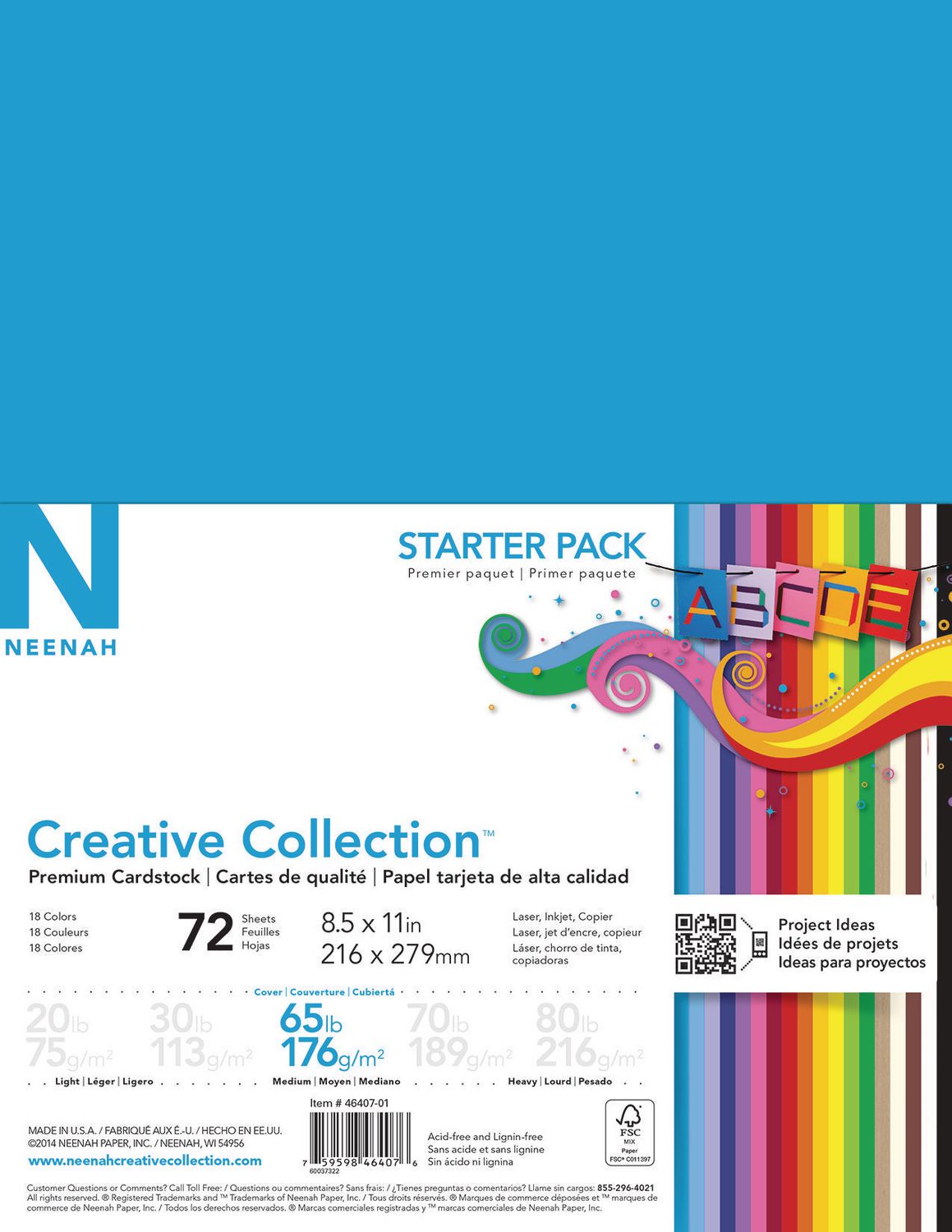 neenah creative collection letter size paper