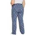 thumbnail image 3 of George Women's Plus Open Leg Pajama Pant, 3 of 6