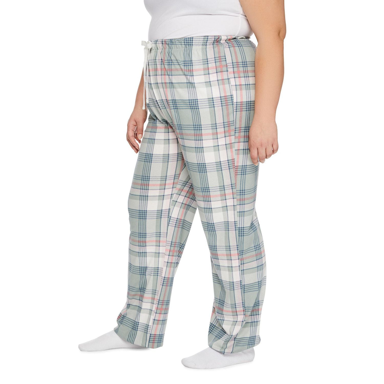 Pantalon de pyjama à jambe ouverte George Plus pour femmes Tailles 1X-3X