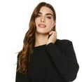 thumbnail image 4 of George Women's Ribbed Dolman Sweater, 4 of 6