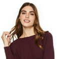 thumbnail image 4 of George Women's Ribbed Dolman Sweater, 4 of 6