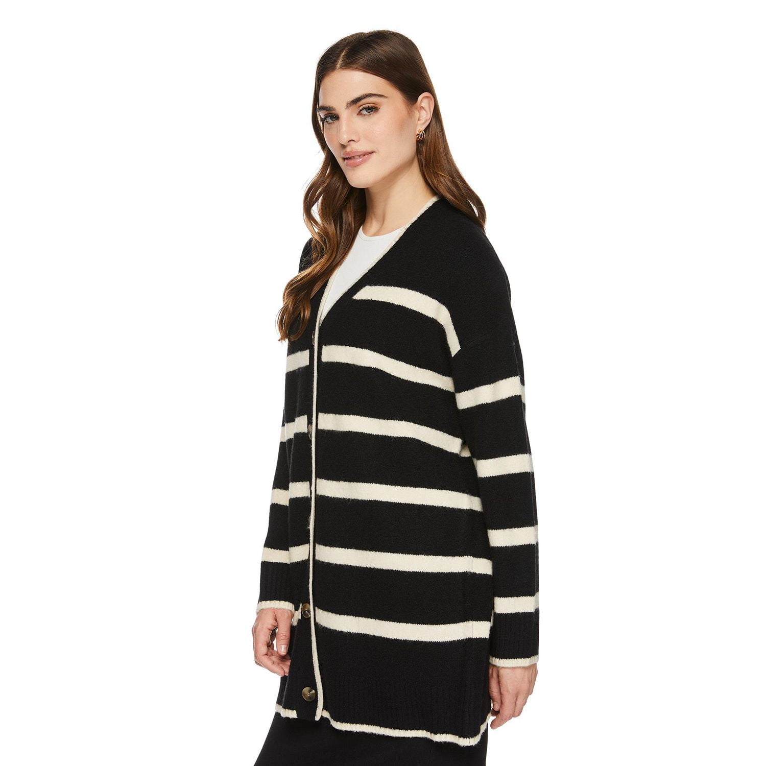 Cardigan tunique George pour femmes Tailles TP–TTG