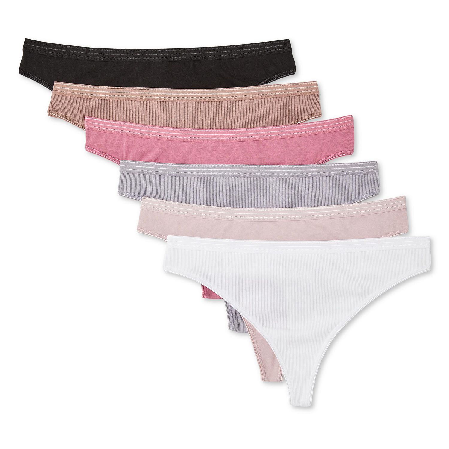 Lot de 6 tangas George pour femmes