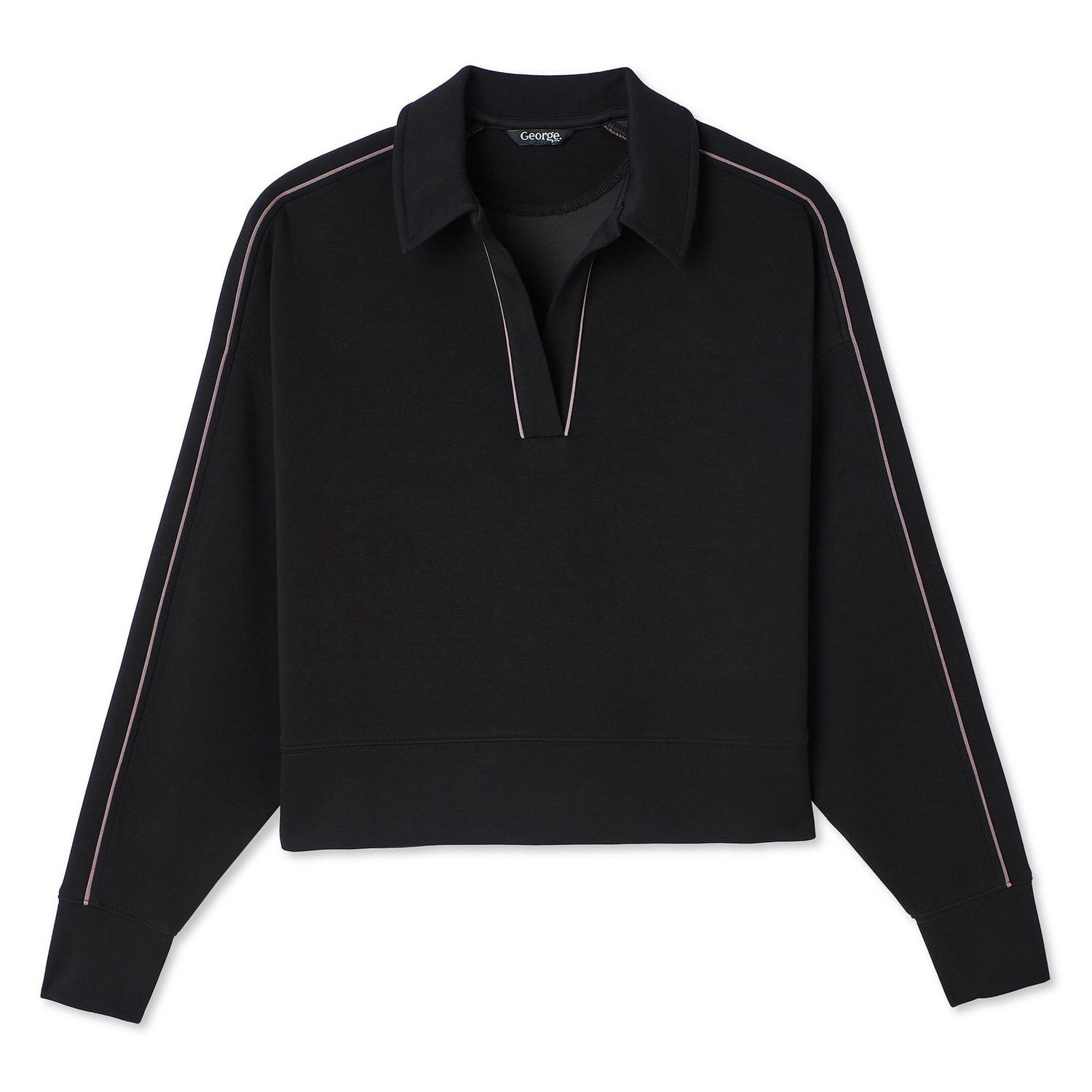 George Women's Polo Soft Knit Popover, Sizes XS-XXL