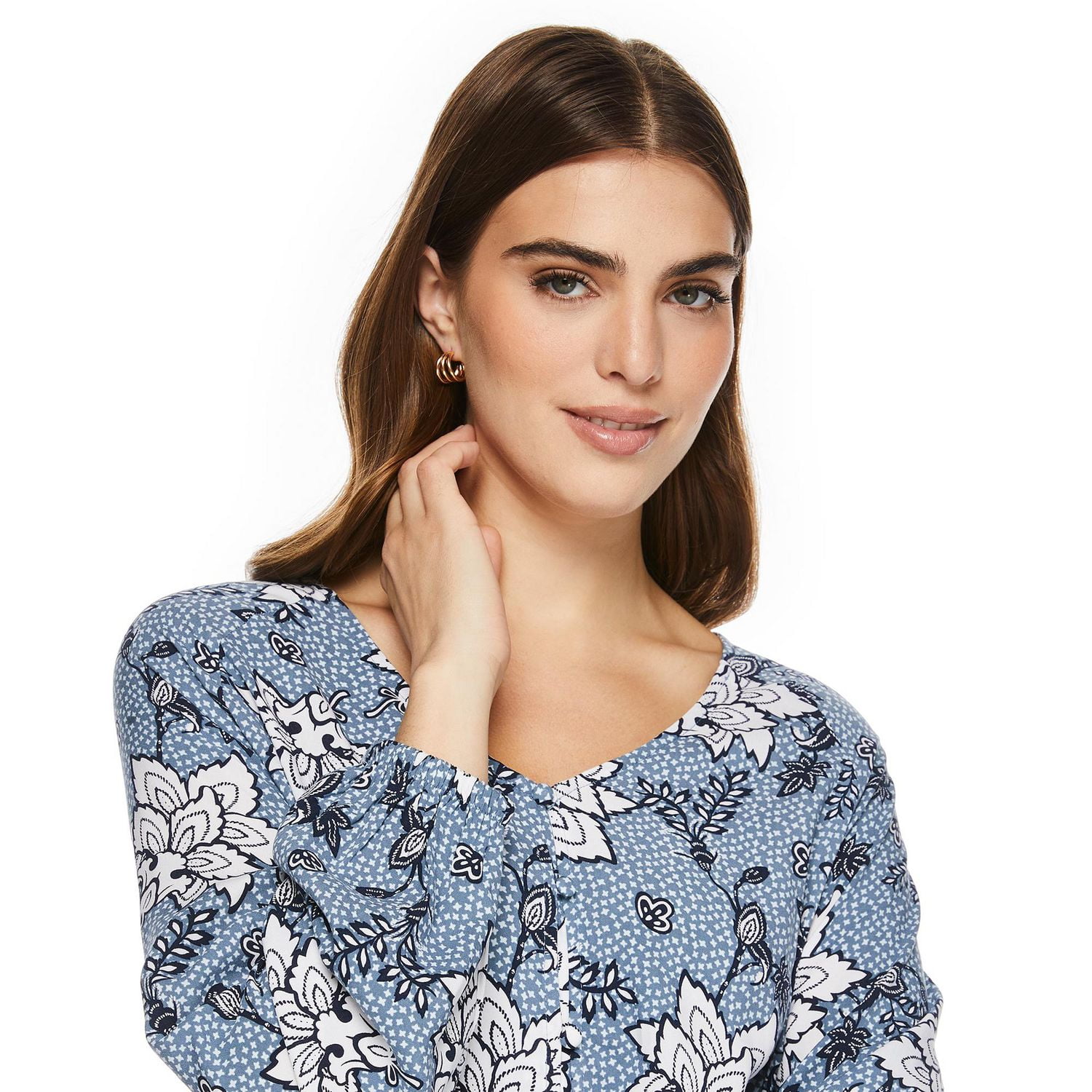 Robe longue à volants George pour femmes Tailles TP–TTG