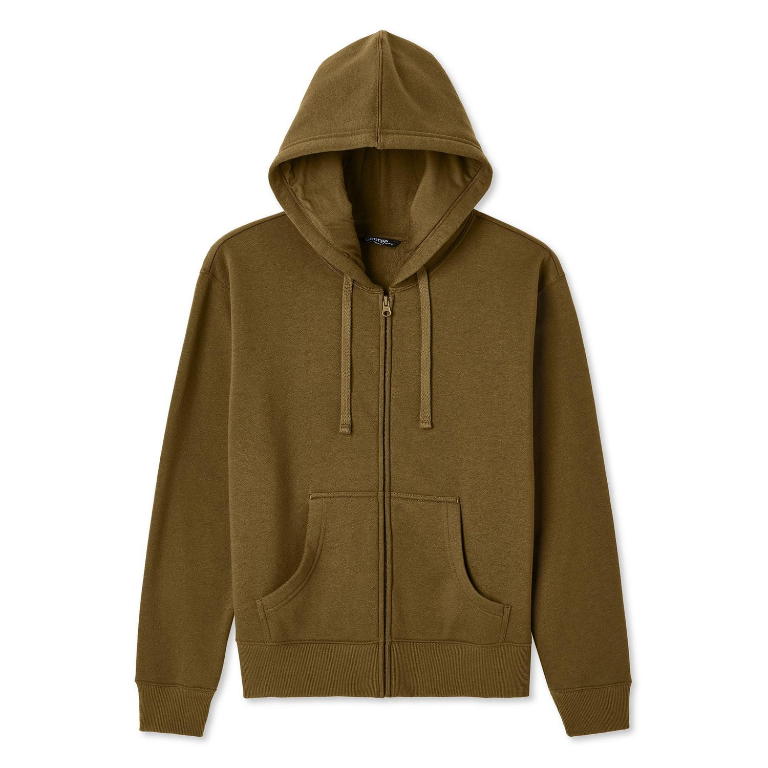 Haut à capuchon zippé sur la longueur George pour femmes