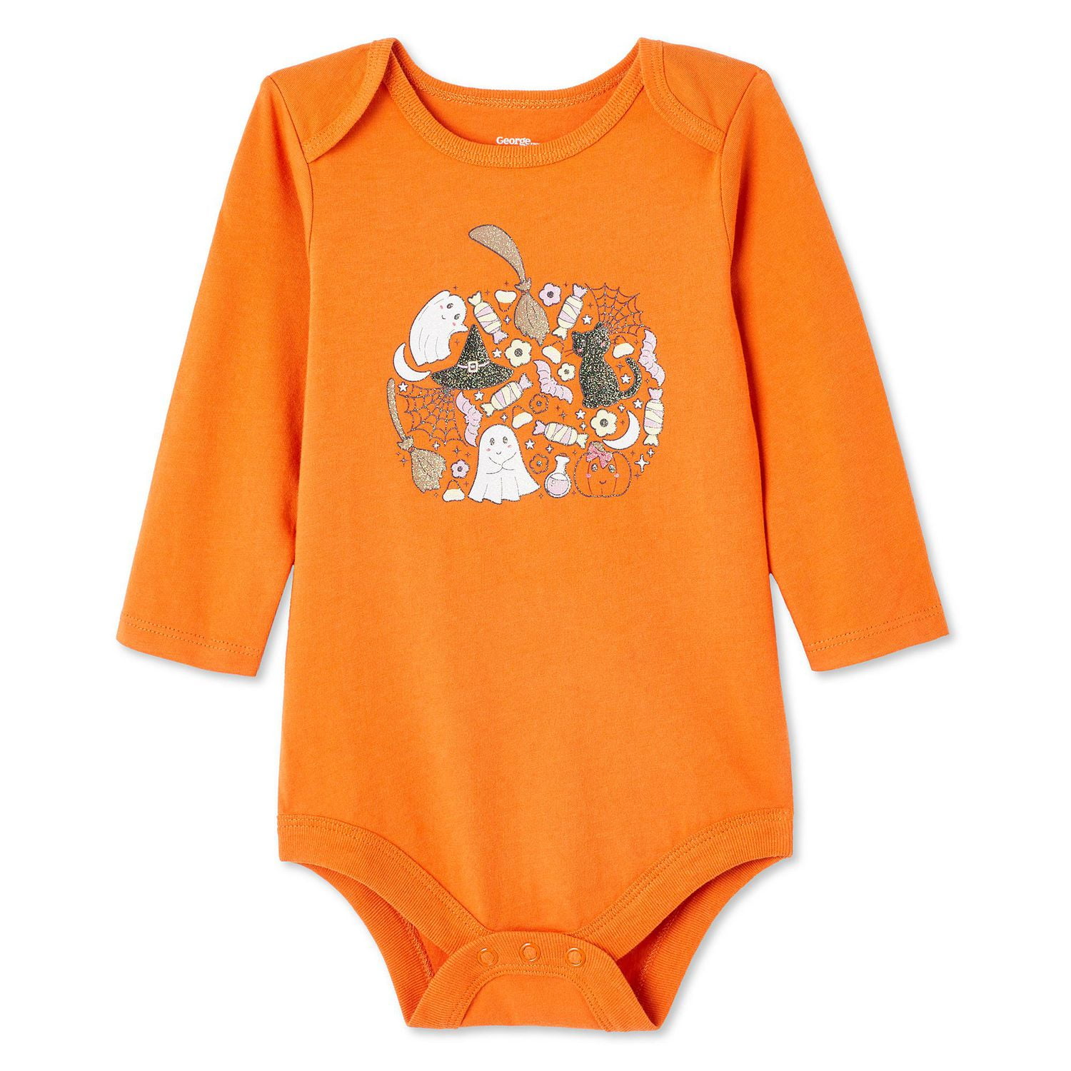 George Baby Girls' Halloween Bodysuit