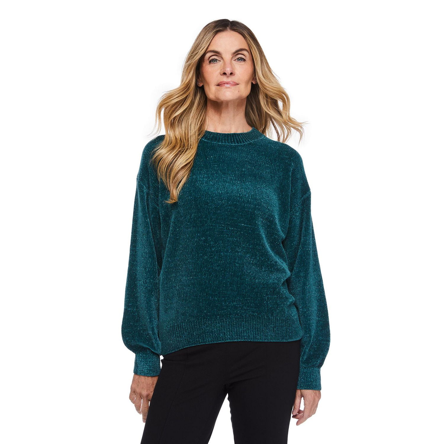 Iyla Women's Crew Neckline Sweater, Sizes S-XXL