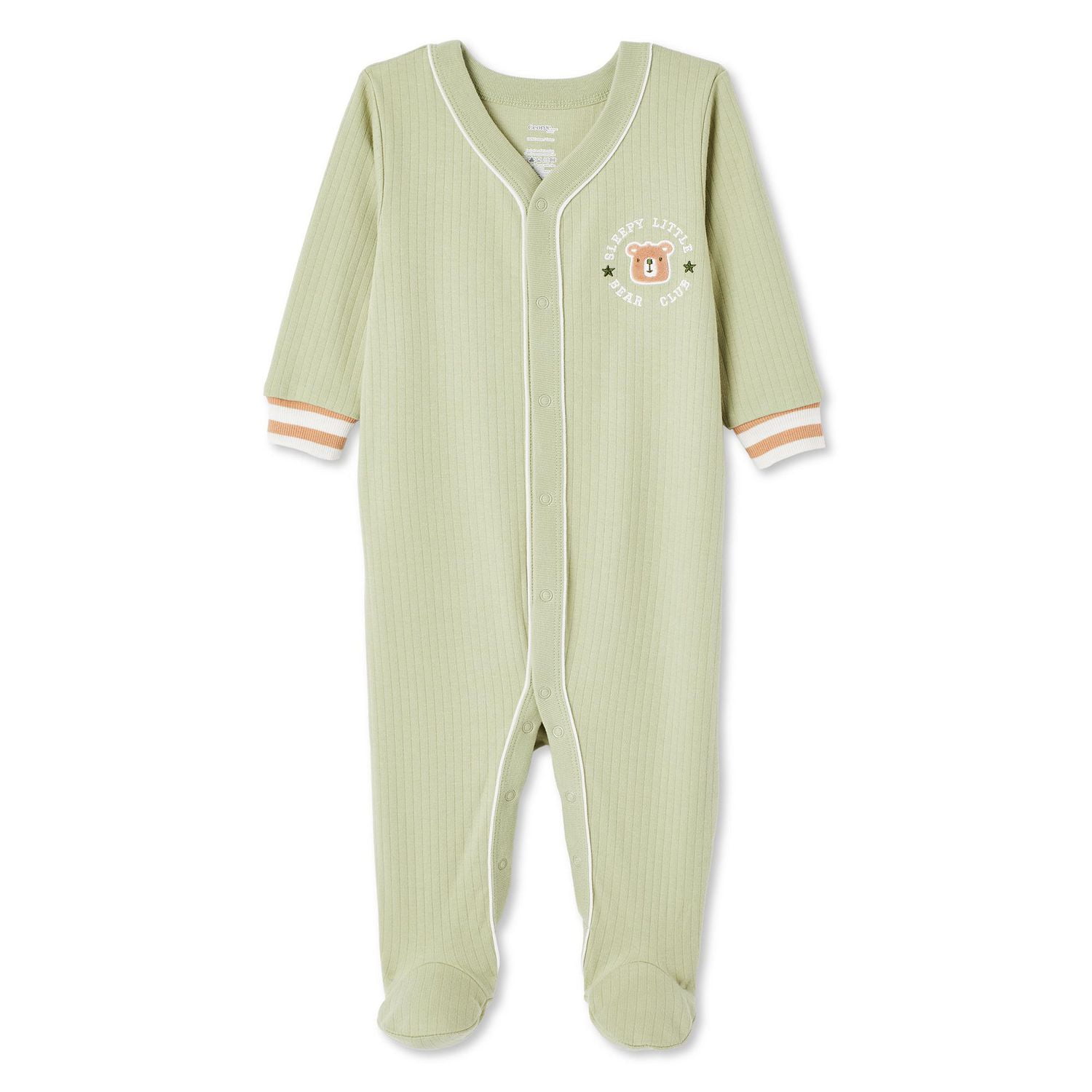 Grenouillère style universitaire George pour bébés garçons Tailles 0-24 mois