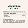 thumbnail image 2 of NATURE'S BOUNTY Magnesium Citrate, 200 mg, Helps In The Development Of Bones & Teeth, Heart Muscle Function, Maintains Electrolyte Balance, Supports Muscle Function & Tissue Formation, Tablets 75.0 co, 2 of 7
