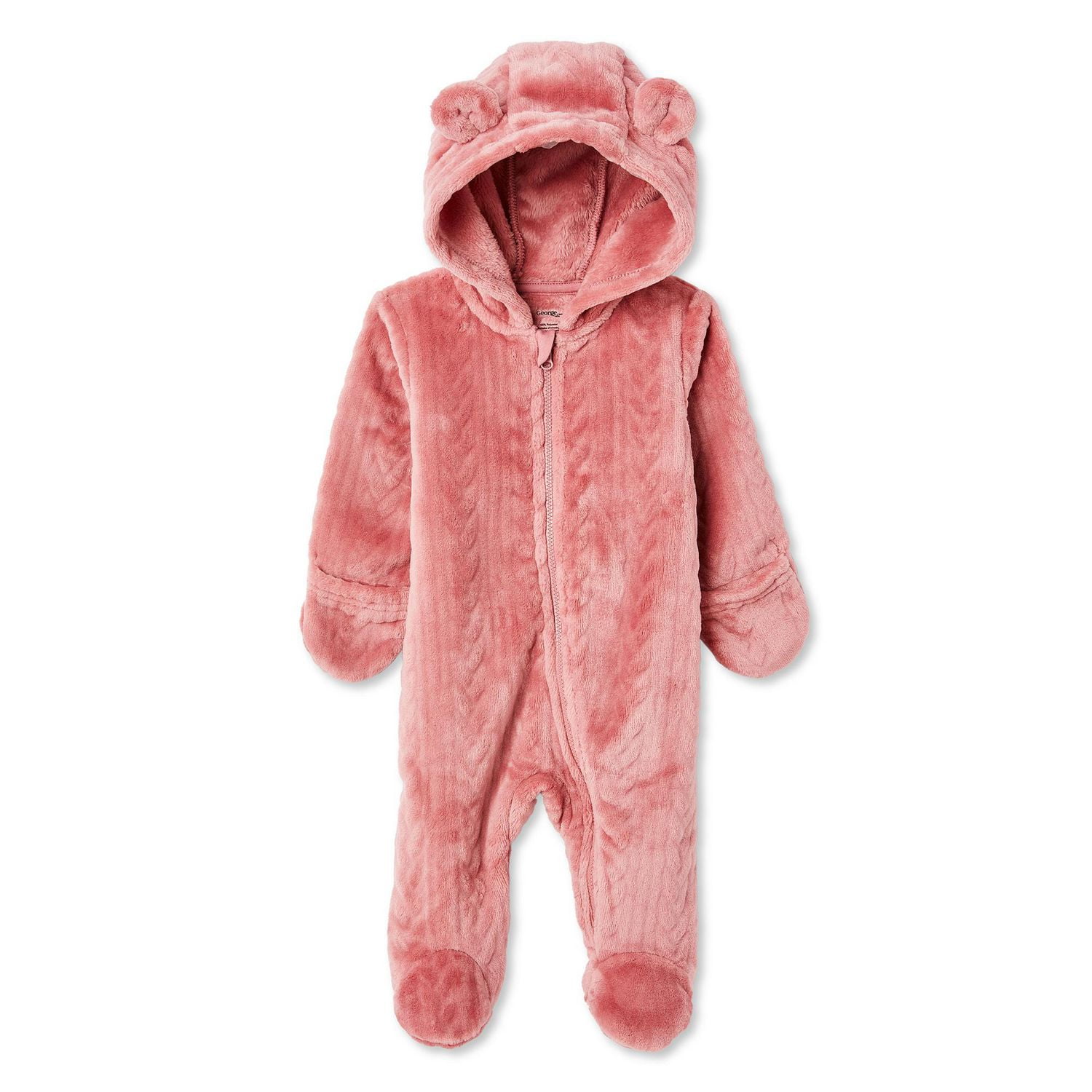 George Baby Girls' Pram Suit, Sizes 0-9 months