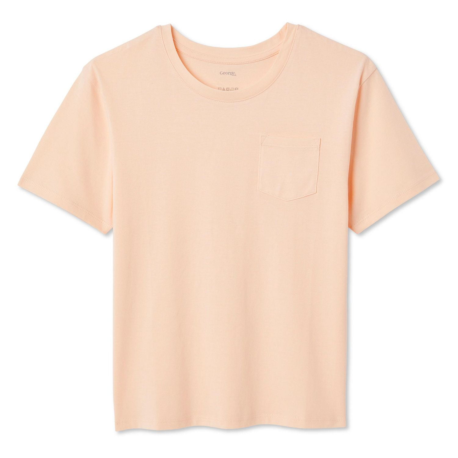 George Girls' Short Sleeve Pocket Tee