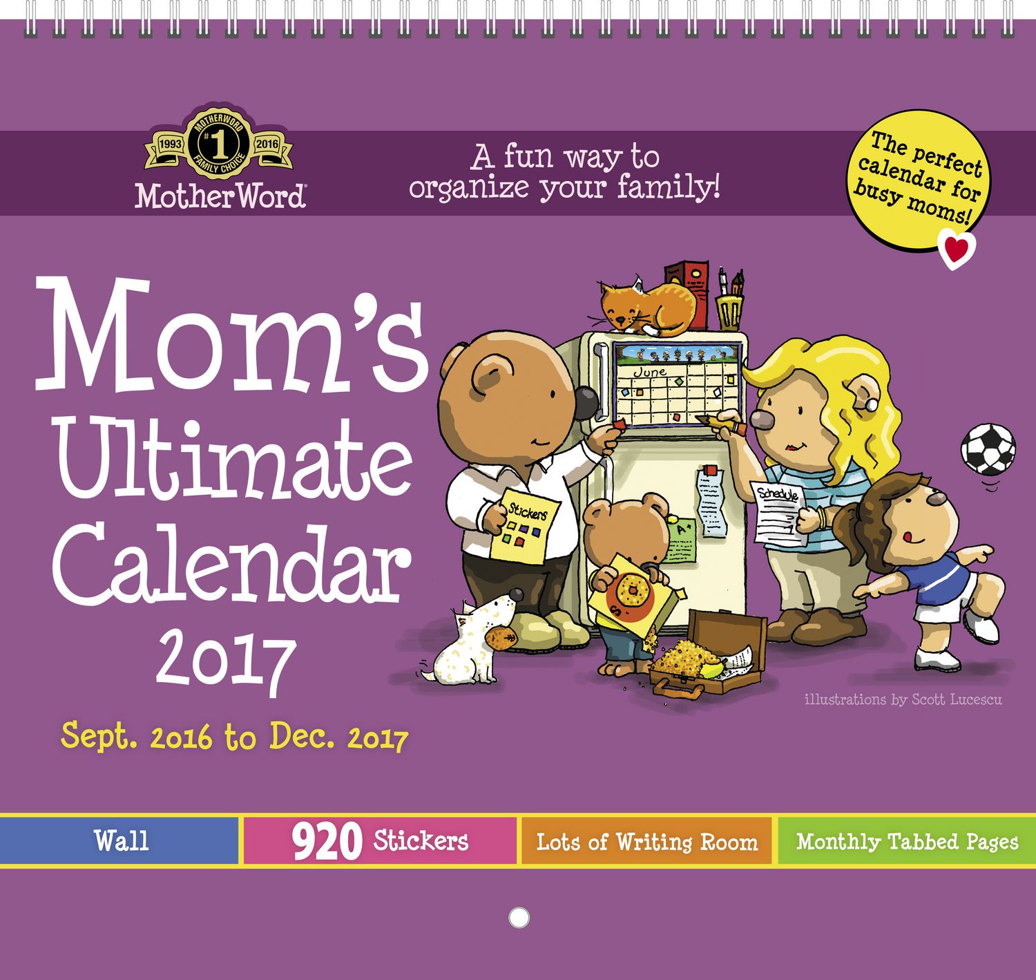 Motherword Mom’s Ultimate Small Calendar Walmart Canada