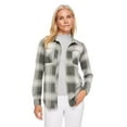 thumbnail image 1 of Iyla Women's Hacci Plaid Shirt, 1 of 6