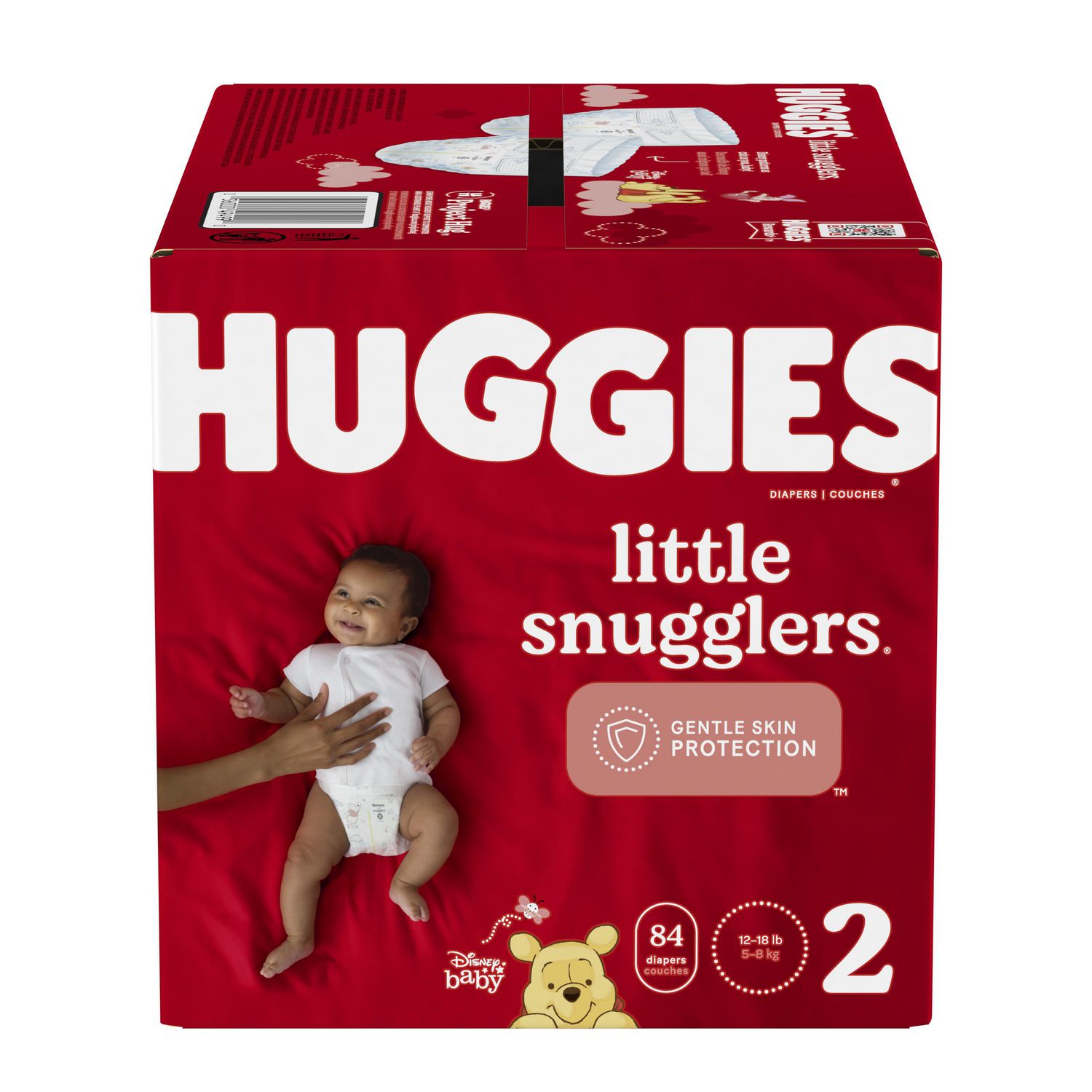Huggies, Couches bébé Taille 1 (2-5 kg), Nouveau-nés, Unisexe