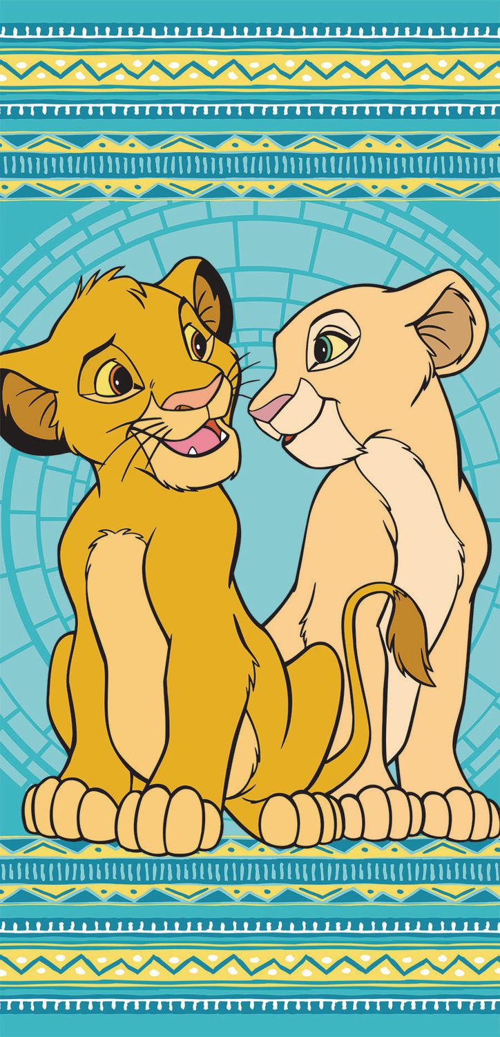 lion king bath towel