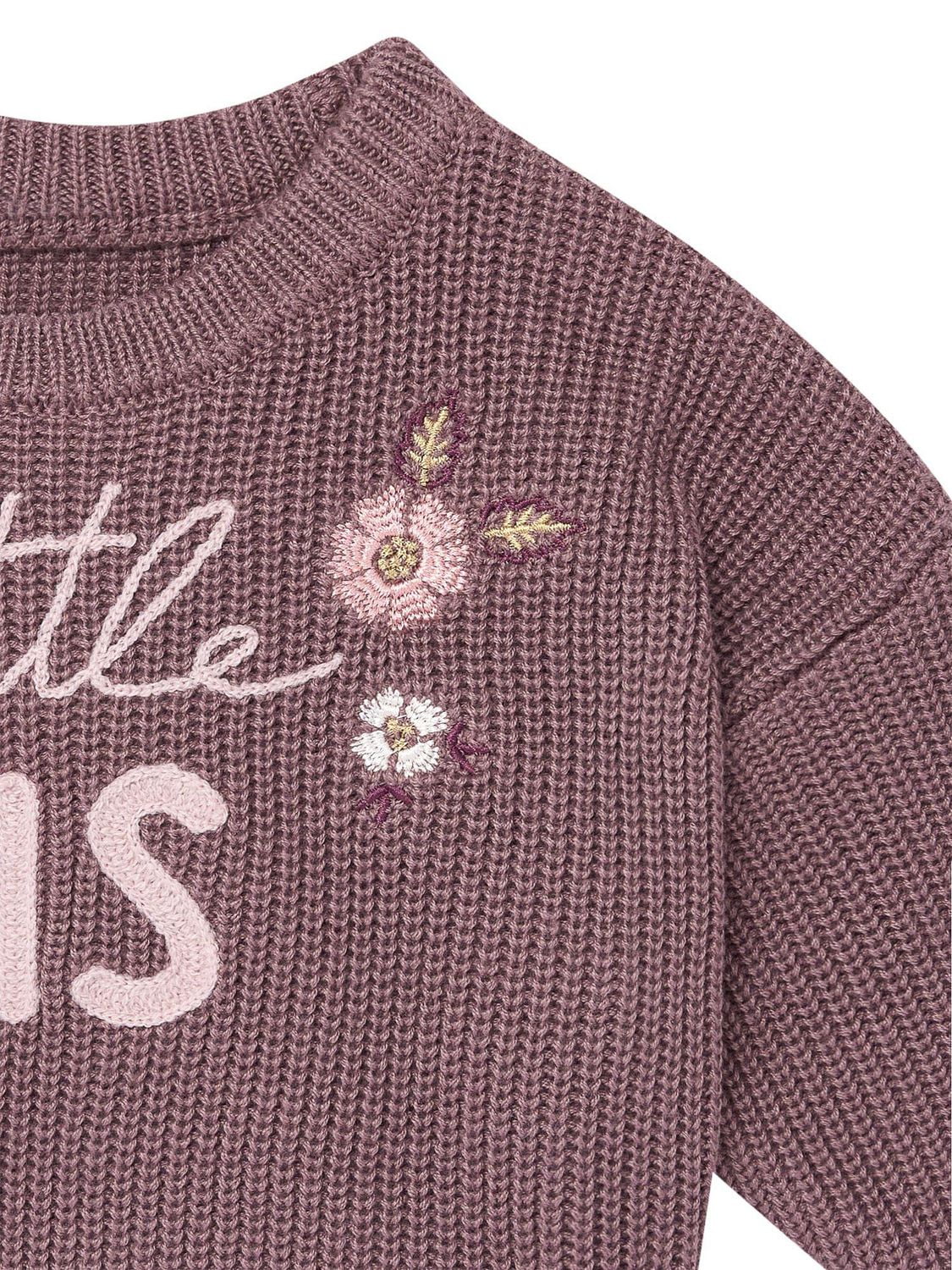 modern moments™ by Gerber® - Little Sis Sweater - Rose Taupe, 1 pack