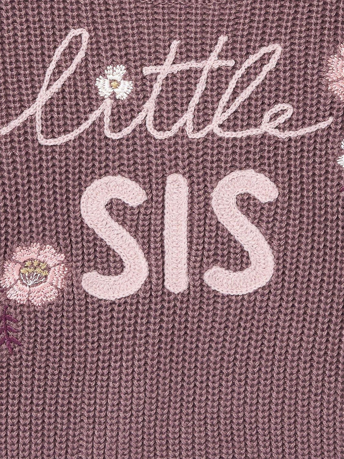 modern moments™ by Gerber® - Little Sis Sweater - Rose Taupe, 1 pack