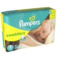 thumbnail image 1 of Pampers Swaddlers Diapers Mega Pack, 1 of 4